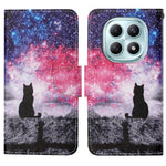 For Xiaomi Redmi Note 15 4G (Global) Case Pattern Printing Protective Leather Folio Phone Cover with Wrist Strap