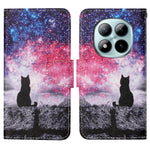 For Xiaomi Redmi Note 15 Pro 4G (Global) Case Pattern Printing Protective Leather Folio Phone Cover with Wrist Strap