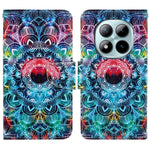 For Xiaomi Redmi Note 15 Pro 4G (Global) Case Pattern Printing Protective Leather Folio Phone Cover with Wrist Strap