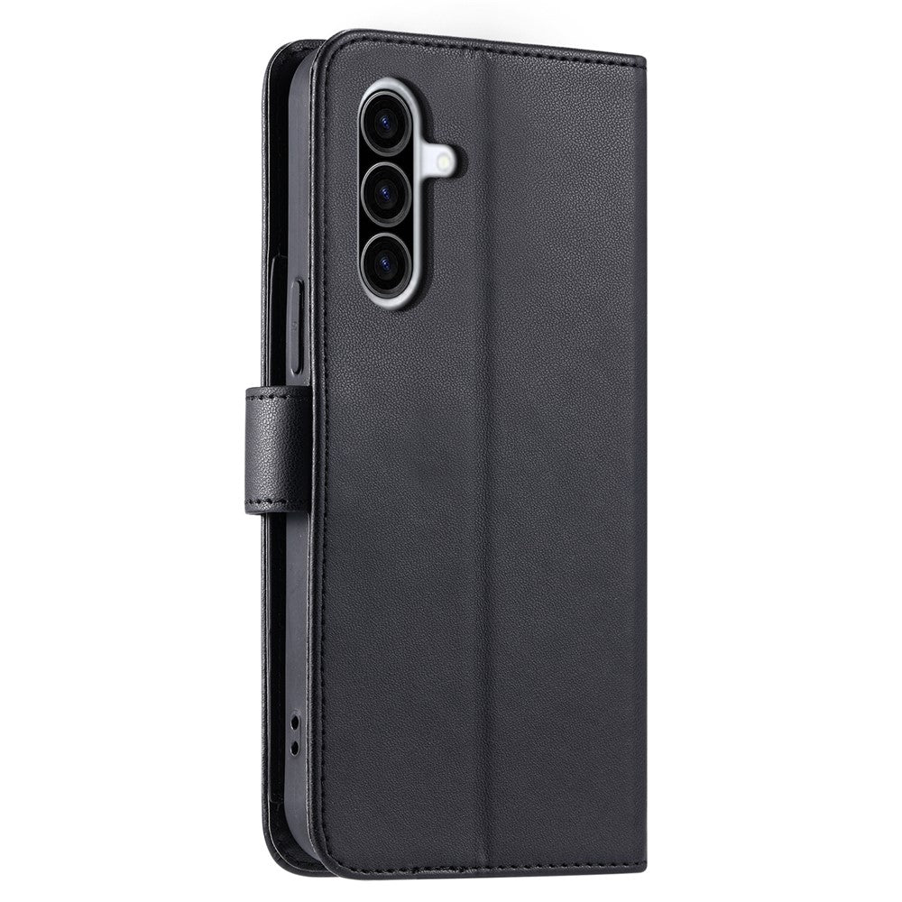 Samsung Galaxy A37 5G-cover med ringlukning, pung-etui med rhombemønster, skulderrem og lædermobilcover
