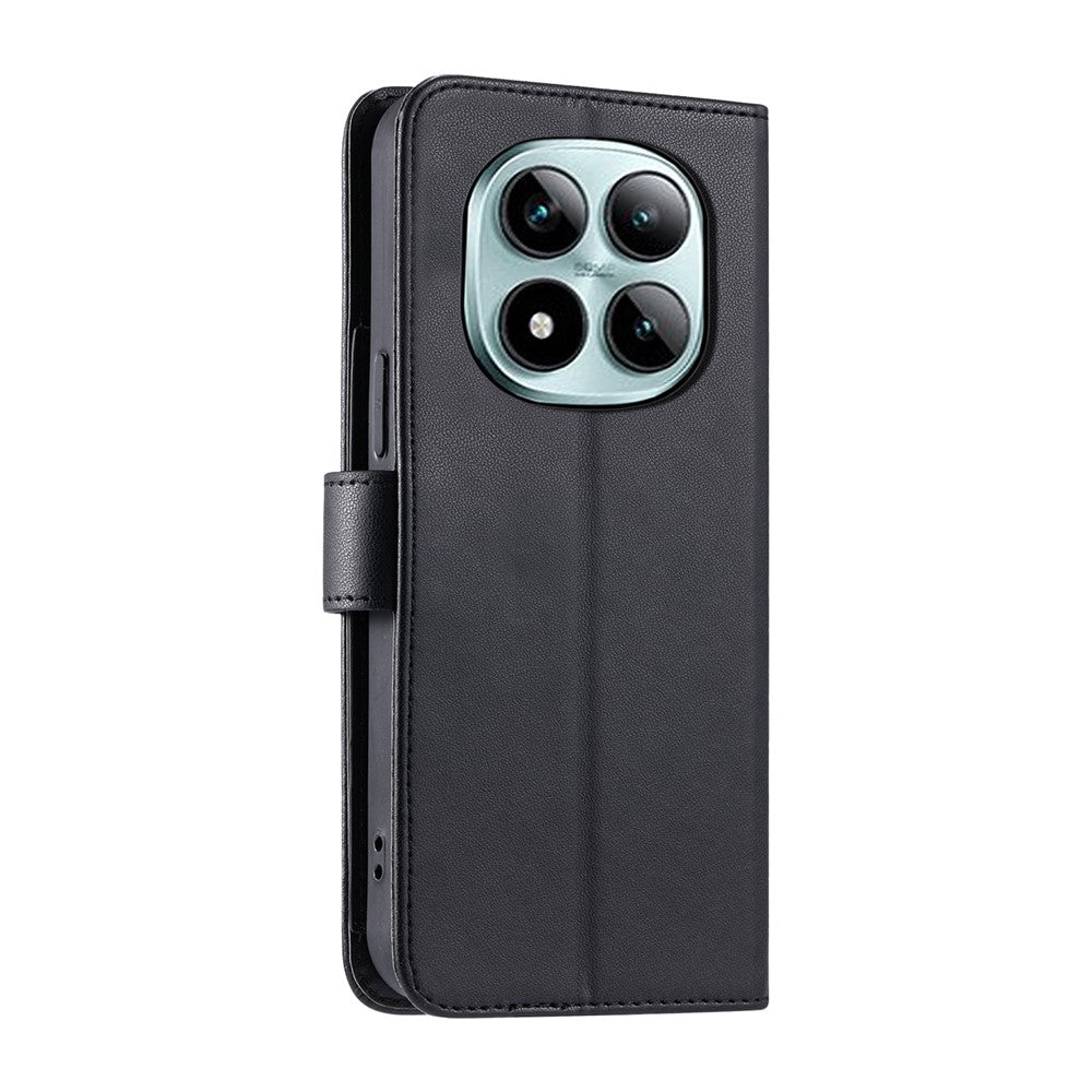 For Xiaomi Redmi Note 15 Pro 5G (Global) Case Ring Buckle Wallet Stand Rhombus Crossbody Leather Mobile Cover