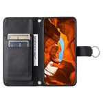 For Xiaomi Redmi Note 15 Pro 5G (Global) Case Ring Buckle Wallet Stand Rhombus Crossbody Leather Mobile Cover