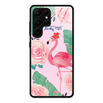 För Samsung Galaxy S26 Ultra Fodral Härdat Glas + PC + TPU Telefonfodral Mönstertryck