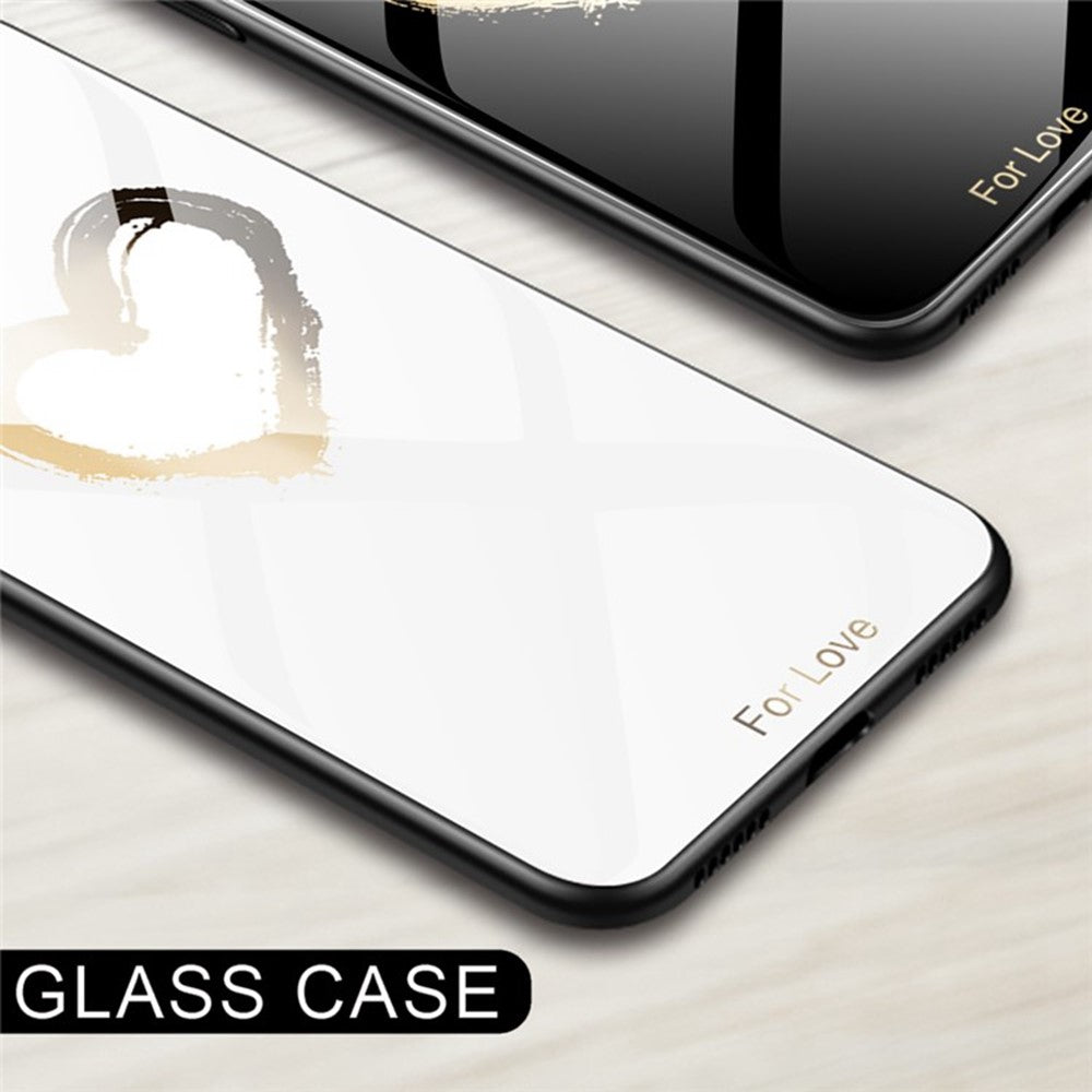 Samsung Galaxy S26 Ultra-skal i härdat glas + PC + TPU-mobilskydd Mönstertryck