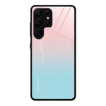 Samsung Galaxy S26 Ultra-skal i härdat glas + PC + TPU-mobilskydd Mönstertryck