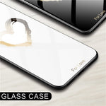 Samsung Galaxy A18 5G / A18 4G / A17 5G / A17 4G Skal Härdat Glas + PC + TPU mobilskydd Mönstertryck