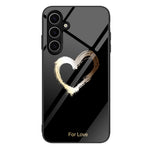 Samsung Galaxy A18 5G / A18 4G / A17 5G / A17 4G Skal Härdat Glas + PC + TPU mobilskydd Mönstertryck