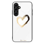 Samsung Galaxy A18 5G / A18 4G / A17 5G / A17 4G Skal Härdat Glas + PC + TPU mobilskydd Mönstertryck