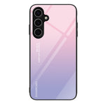 Samsung Galaxy A18 5G / A18 4G / A17 5G / A17 4G Skal Härdat Glas + PC + TPU mobilskydd Mönstertryck