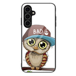 Samsung Galaxy A18 5G / A18 4G / A17 5G / A17 4G Skal Härdat Glas + PC + TPU mobilskydd Mönstertryck