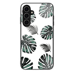 Samsung Galaxy A18 5G / A18 4G / A17 5G / A17 4G Skal Härdat Glas + PC + TPU mobilskydd Mönstertryck