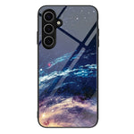 Samsung Galaxy A18 5G / A18 4G / A17 5G / A17 4G Skal Härdat Glas + PC + TPU mobilskydd Mönstertryck