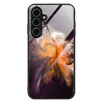 Samsung Galaxy A18 5G / A18 4G / A17 5G / A17 4G skal marmormönster härdat glas + PC + TPU mobilskal