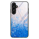 Samsung Galaxy A18 5G / A18 4G / A17 5G / A17 4G skal marmormönster härdat glas + PC + TPU mobilskal