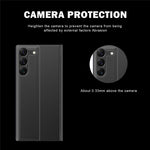 For Samsung Galaxy S23 Side View Window Phone Stand Case Magnetic Adsorption PU Leather Shockproof Cover