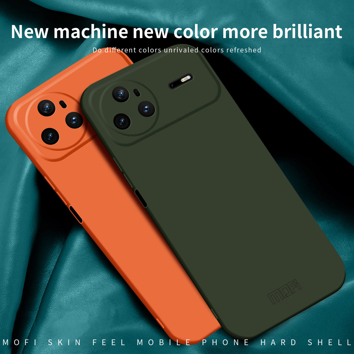 MOFI För Huawei Nova 15 Pro 5G mobilskal JK Qin Series Skin-Touch Matt Anti-fingeravtryck Baksida
