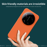 MOFI För Xiaomi 17 Ultra 5G mobilskal JK Qin-serien Skin-Touch Matt Anti-fingeravtryck Baksida