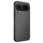 WANLONFENG For Honor Magic8 Pro Air 5G Magnetic Case  TQ Series Carbon Fiber Texture PC TPU Phone Cover
