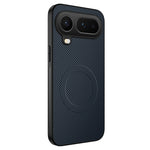 WANLONFENG For Honor Magic8 Pro Air 5G Magnetic Case  TQ Series Carbon Fiber Texture PC TPU Phone Cover