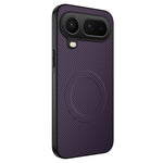 WANLONFENG For Honor Magic8 Pro Air 5G Magnetic Case  TQ Series Carbon Fiber Texture PC TPU Phone Cover
