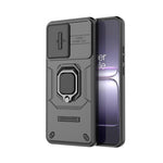 WANLONFENG För OnePlus Ace 5 Racing 5G / OnePlus Nord CE5 5G Skal ZDX Series PC TPU Stativ mobilskal med Linsskydd + Härdat Glas