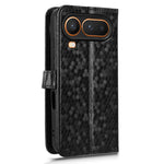 For Honor Magic8 Pro Air 5G Wallet Case Dot Pattern Imprint PU Leather Phone Cover with Wrist Strap