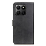 Leather Case For Honor X7d 5G  /  X7d 4G  /  400 Smart 4G  /  400 Smart 5G Cowhide Texture Wallet Stand Phone Cover