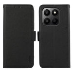 ABEEL Lædercover til Honor X7d 5G / X7d 4G / 400 Smart 4G / 400 Smart 5G Litchi-tekstur RFID-blokerende telefoncover