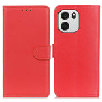 OnePlus Nord CE6 5G / Nord 6 5G / Turbo 6V 5G / Turbo 6 5G pung-etui i PU-læder, mobilcover med litchitekstur