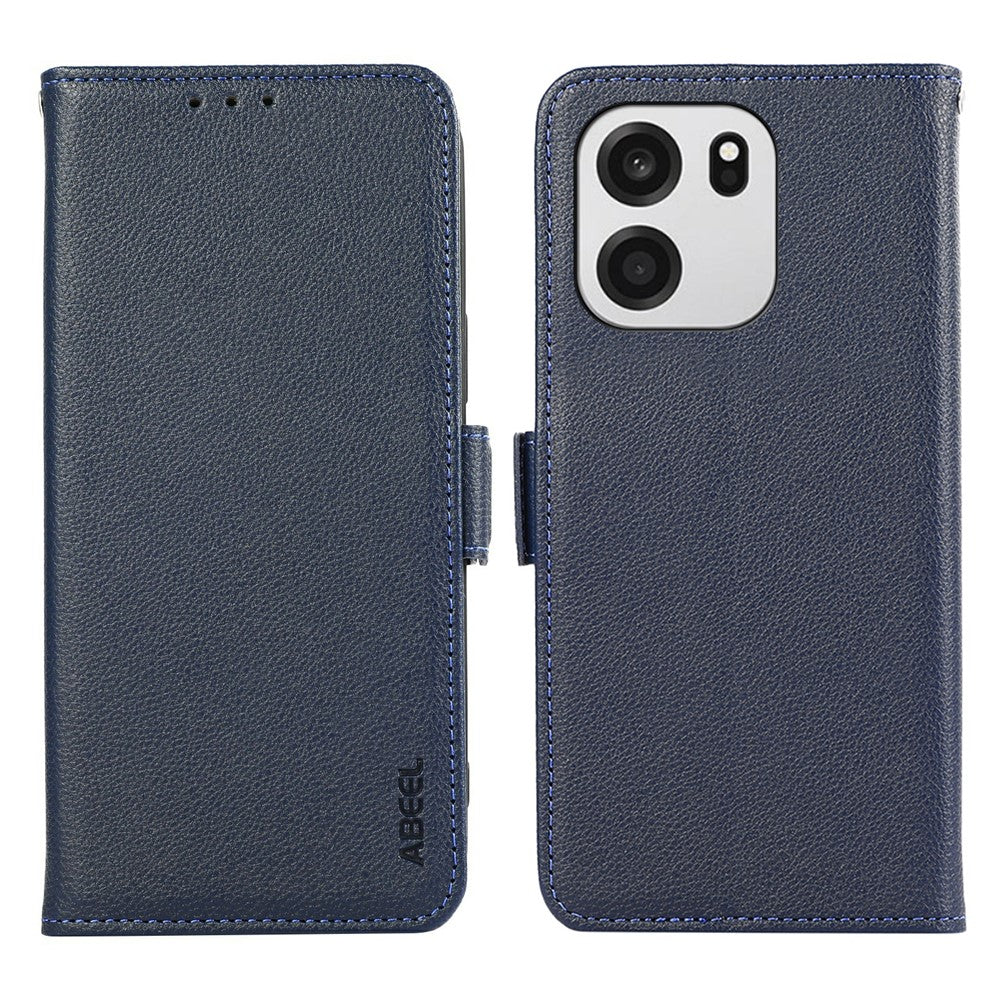 ABEEL For OnePlus Nord CE6 5G / Nord 6 5G / Turbo 6V 5G / Turbo 6 5G Case Litchi Texture Leather RFID Blocking Phone Cover