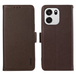 ABEEL For OnePlus Nord CE6 5G / Nord 6 5G / Turbo 6V 5G / Turbo 6 5G Case Litchi Texture Leather RFID Blocking Phone Cover