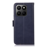 Genuine Cow Leather Case for Honor 400 Smart 4G / 400 Smart 5G / X7d 5G / X7d 4G RFID Blocking Wallet Phone Cover
