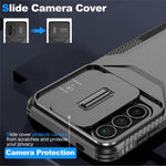 Til Samsung Galaxy A57 5G Cover Camshield TPU + PC Telefoncover Skridsikker Sidekant