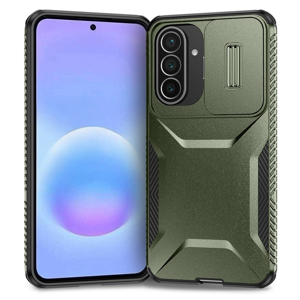 Til Samsung Galaxy A57 5G Cover Camshield TPU + PC Telefoncover Skridsikker Sidekant