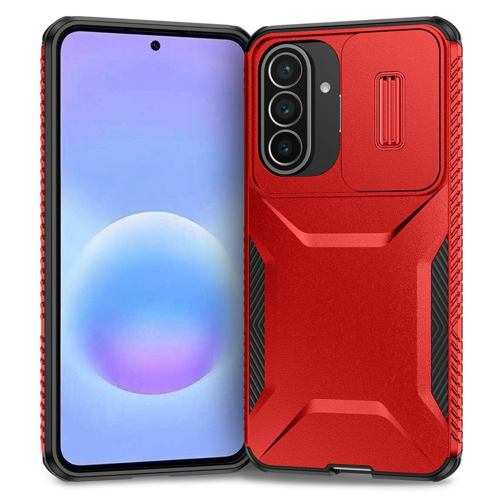 Til Samsung Galaxy A57 5G Cover Camshield TPU + PC Telefoncover Skridsikker Sidekant