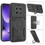 Magnetic Case For Xiaomi Poco M8 5G  /  Redmi Note 15 5G (Global) Shockproof TPU + PC Phone Back Cover with Kickstand