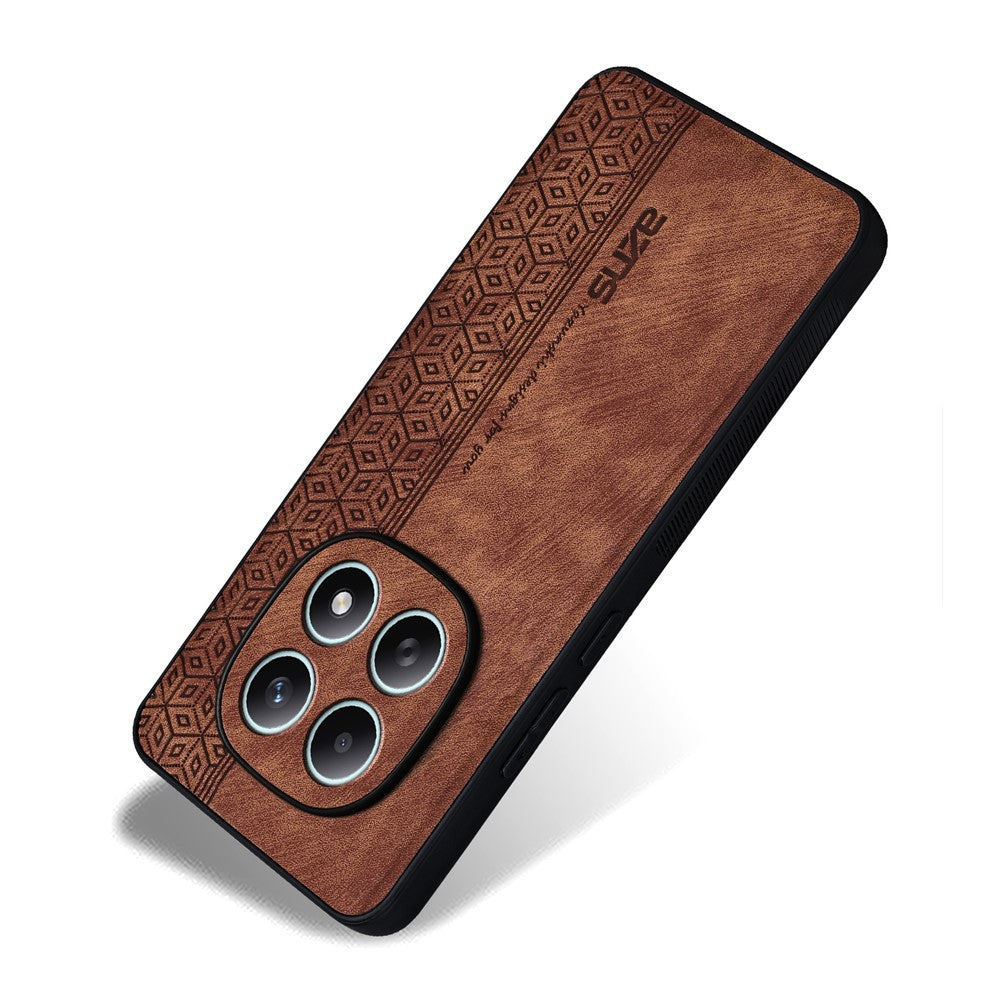 AZNS For Xiaomi Redmi Note 15 4G (Global) Case PU Leather Covered TPU Phone Protective Cover
