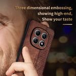 AZNS For Xiaomi Redmi Note 15 4G (Global) Case PU Leather Covered TPU Phone Protective Cover