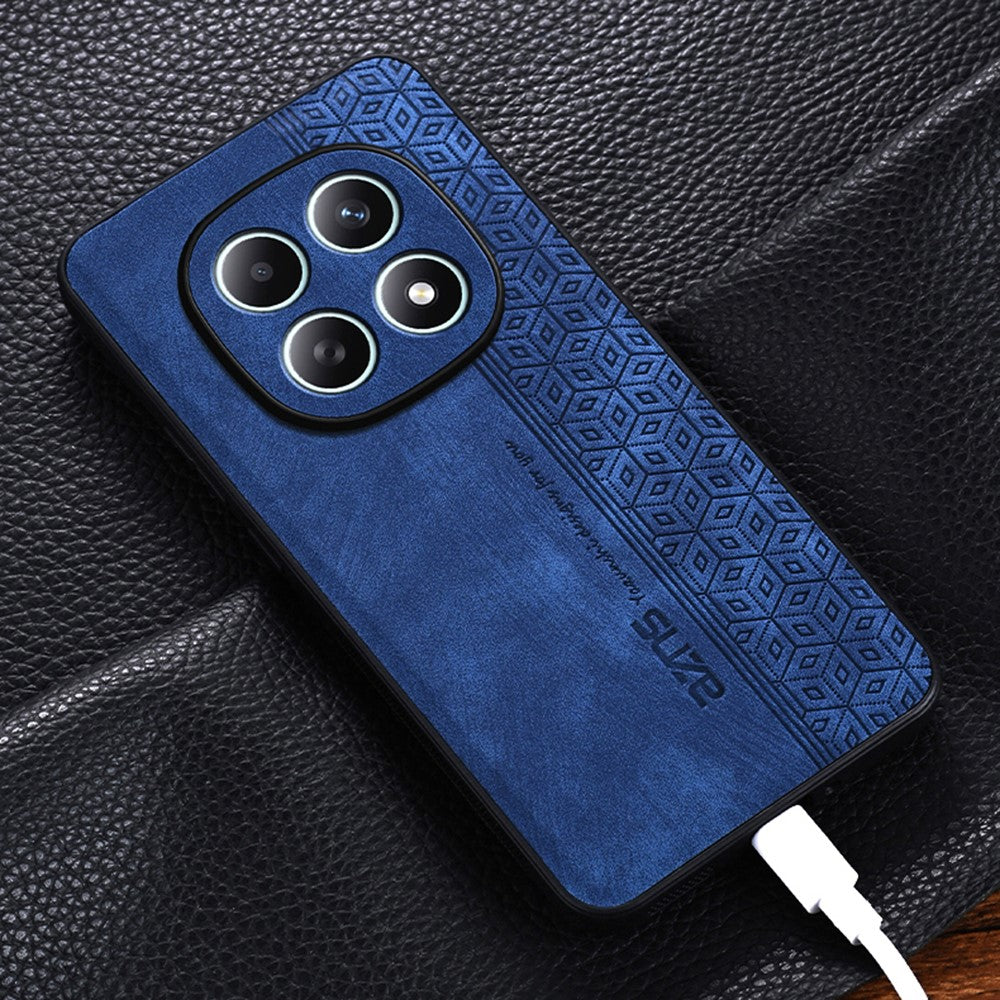 AZNS For Xiaomi Redmi Note 15 4G (Global) Case PU Leather Covered TPU Phone Protective Cover