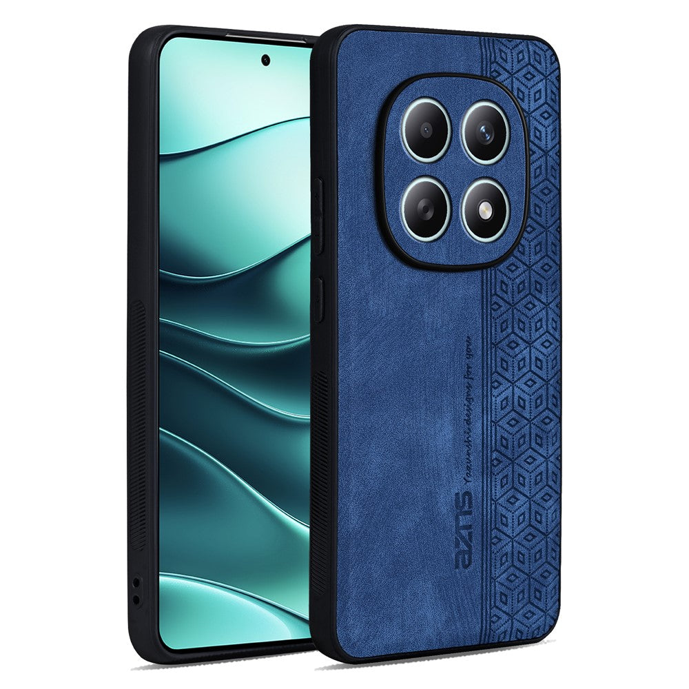 AZNS For Xiaomi Redmi Note 15 4G (Global) Case PU Leather Covered TPU Phone Protective Cover