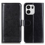 OnePlus Nord CE6 5G / Nord 6 5G / Turbo 6V 5G / Turbo 6 5G skal Crazy Horse textur PU-läder mobilstativ
