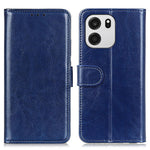 OnePlus Nord CE6 5G / Nord 6 5G / Turbo 6V 5G / Turbo 6 5G skal Crazy Horse textur PU-läder mobilstativ