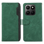 ABEEL Leather Case For Honor X7d 5G  /  X7d 4G  /  400 Smart 4G  /  400 Smart 5G Color Splicing Flip Phone Cover RFID Blocking