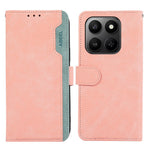 ABEEL Leather Case For Honor X7d 5G  /  X7d 4G  /  400 Smart 4G  /  400 Smart 5G Color Splicing Flip Phone Cover RFID Blocking