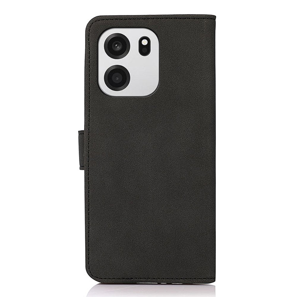 KHAZNEH Skal til OnePlus Nord CE6 5G / Nord 6 5G / Turbo 6V 5G / Turbo 6 5G Ridsefast PU-læder-pung-etui med stativ