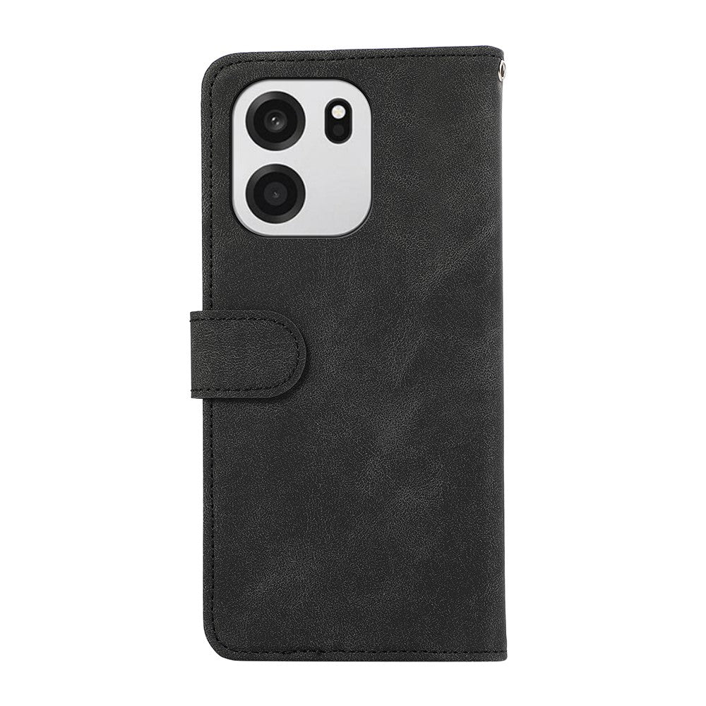 ABEEL För OnePlus Nord CE6 5G / Nord 6 5G / Turbo 6V 5G / Turbo 6 5G Skal Färgskarvning Läder Flip mobilskal RFID-blockering