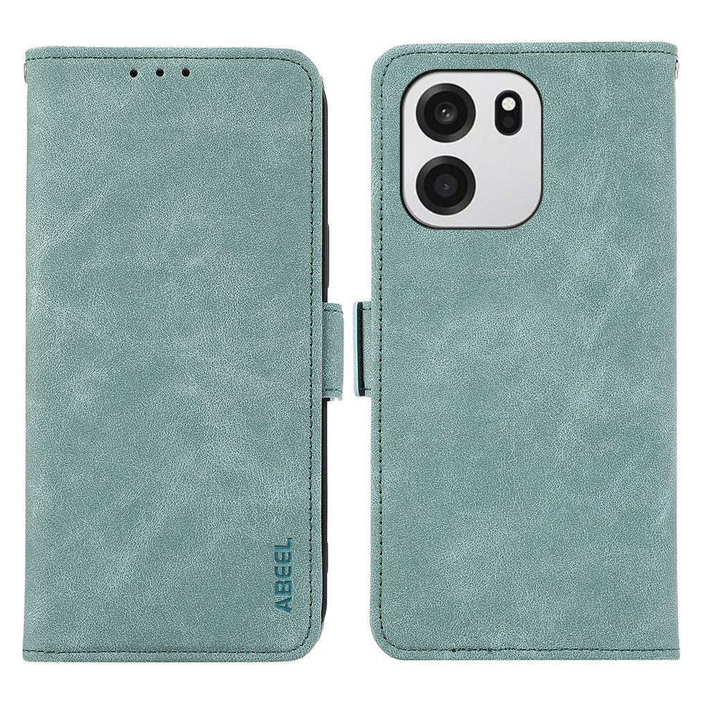 ABEEL til OnePlus Nord CE6 5G / Nord 6 5G / Turbo 6V 5G / Turbo 6 5G, etui i PU-læder, folio, stativ, View, RFID-blokerende mobilcover