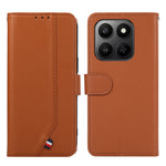 Leather Case For Honor X7d 5G  /  X7d 4G  /  400 Smart 4G  /  400 Smart 5G RFID Blocking Flip Phone Cover