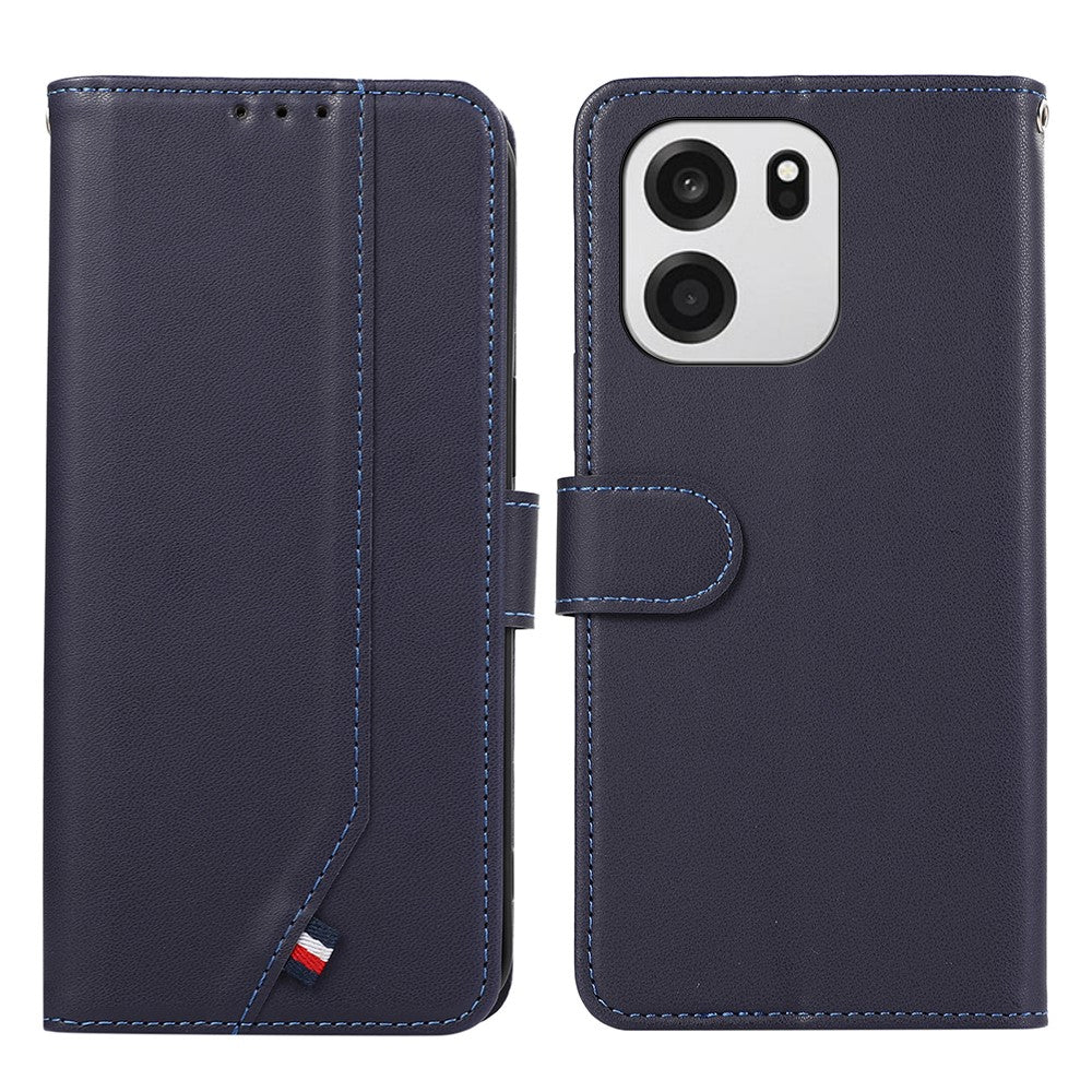 OnePlus Nord CE6 5G / Nord 6 5G / Turbo 6V 5G / Turbo 6 5G-skal, RFID-blockerande läderfodral med fällbart lock