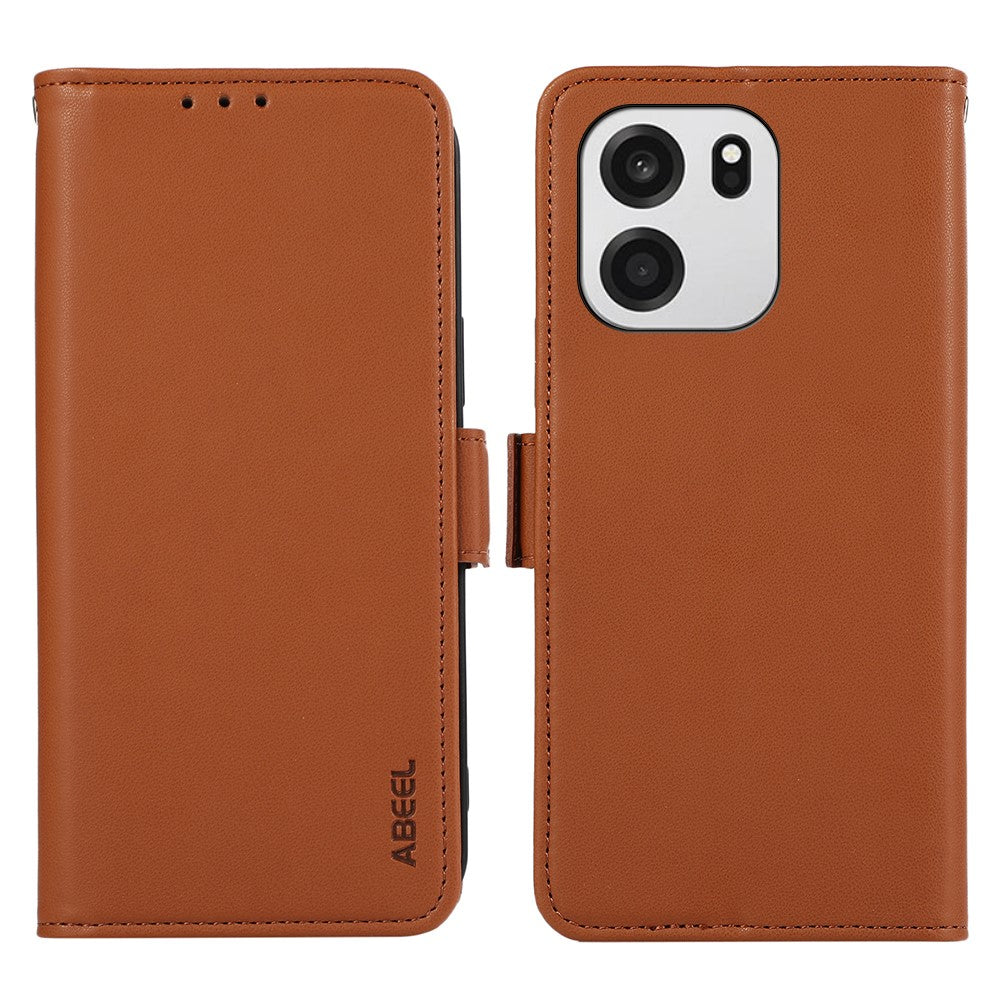 ABEEL För OnePlus Nord CE6 5G / Nord 6 5G / Turbo 6V 5G / Turbo 6 5G Läderfodral med RFID-blockerande plånbok